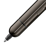 LAMY 281 pico Lx Ruthenium Ballpoint Pen and Leather Pouch set