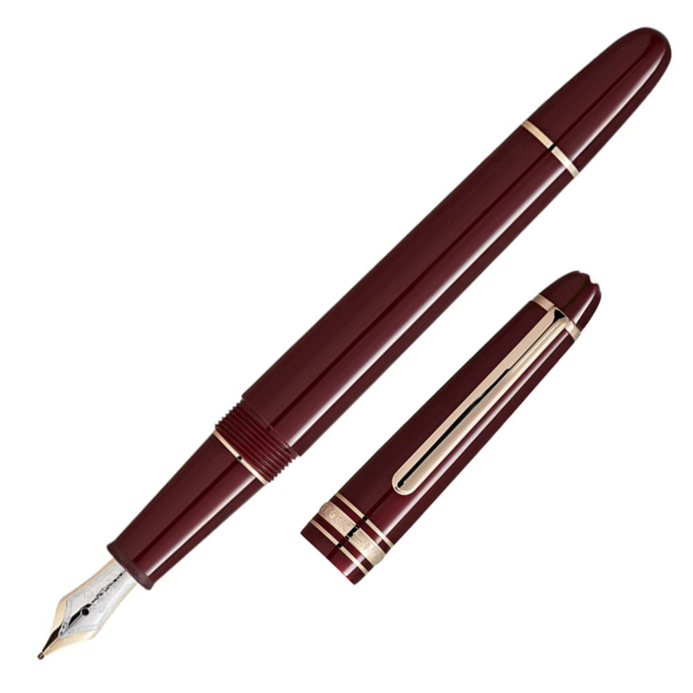 Montblanc Meisterstück Burgundy Red Classique Fountain Pen