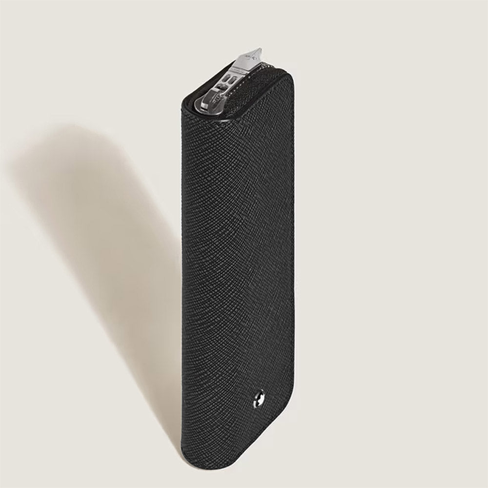 Montblanc Sartorial 1 Pen Zipped Pouch Black