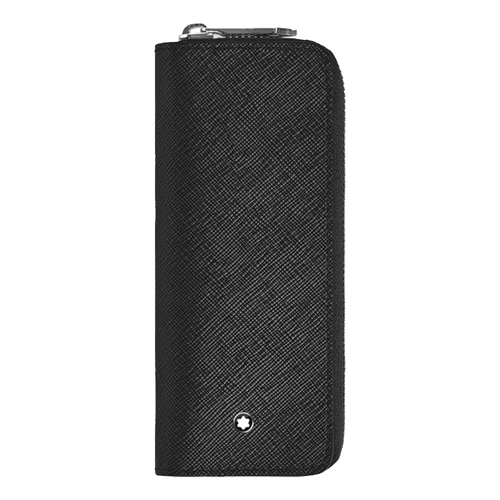 Montblanc Sartorial 2 Pen Zipped Pouch Black
