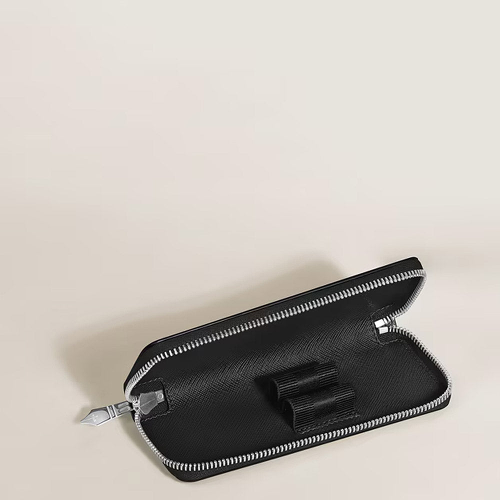 Montblanc Sartorial 2 Pen Zipped Pouch Black