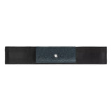Montblanc 1 Pen Elastic Zip Pouch Tweed Blue