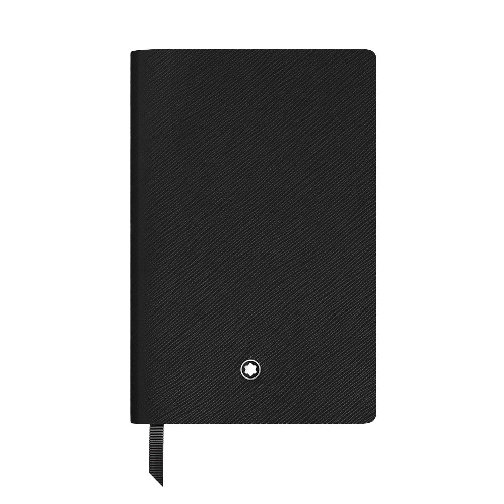 Montblanc Small Notebook Black Leather Lined