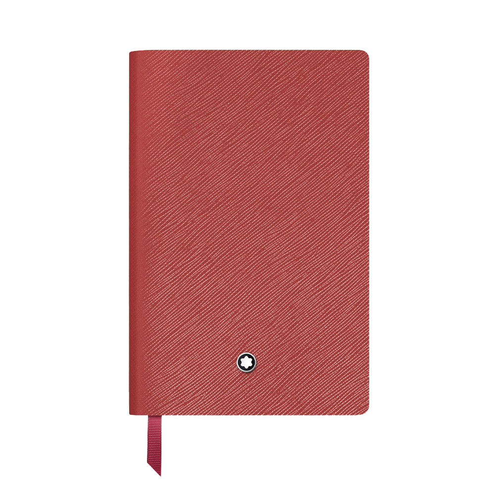 Montblanc Small Notebook Brick Red Leather Blank