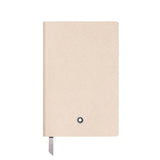 Montblanc Small Notebook Cloudy Beige Leather Lined