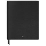 Montblanc Large Notebook Black Leather Lined