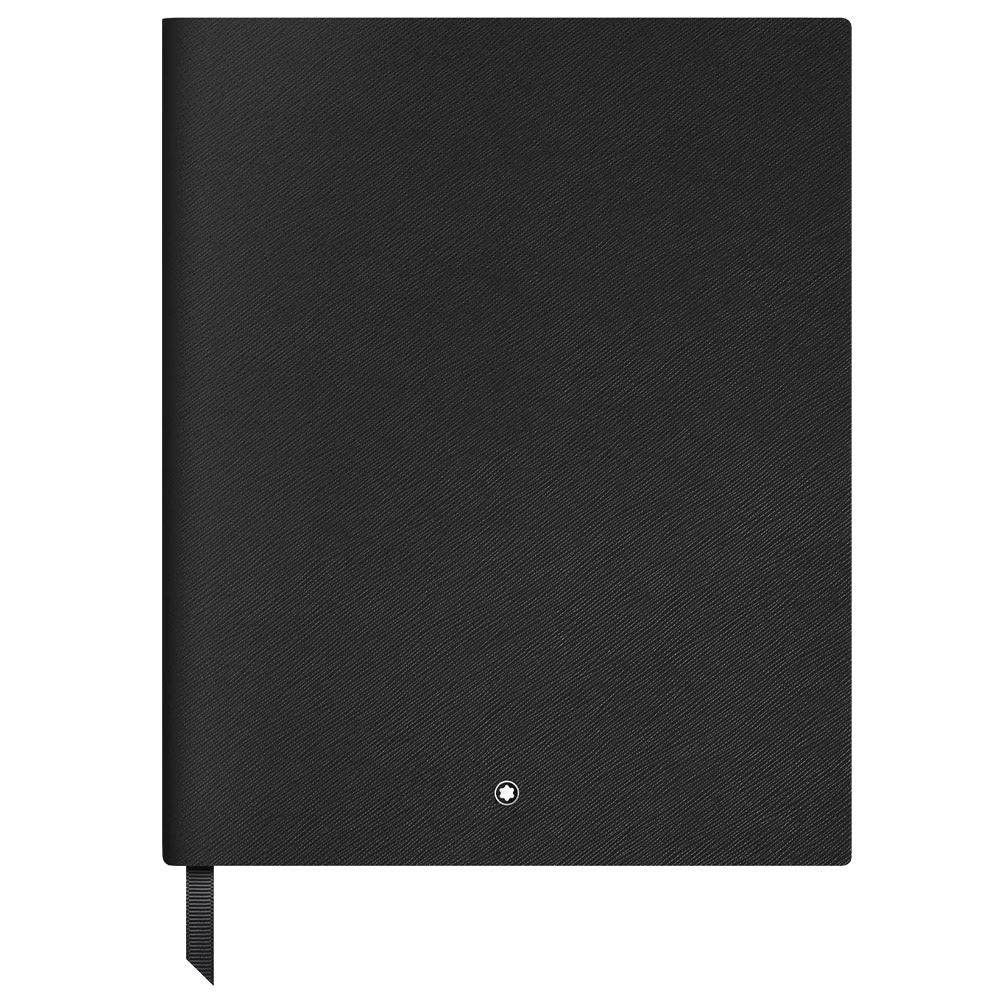 Montblanc Large Notebook Black Leather Blank