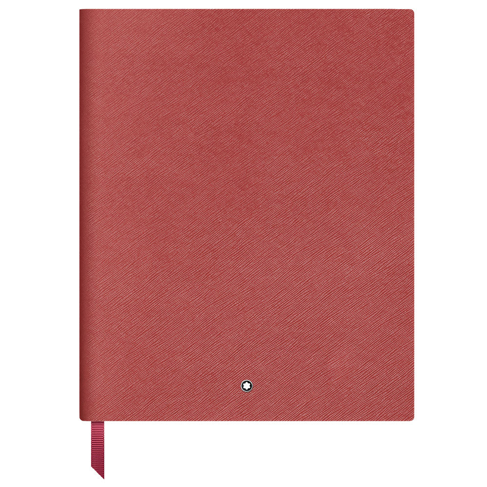 Montblanc Large Notebook Brick Red Leather Lined