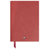 Montblanc Medium Notebook Brick Red Leather Blank
