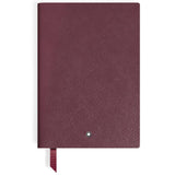 Montblanc Medium Notebook Cassis Burgundy Leather Lined