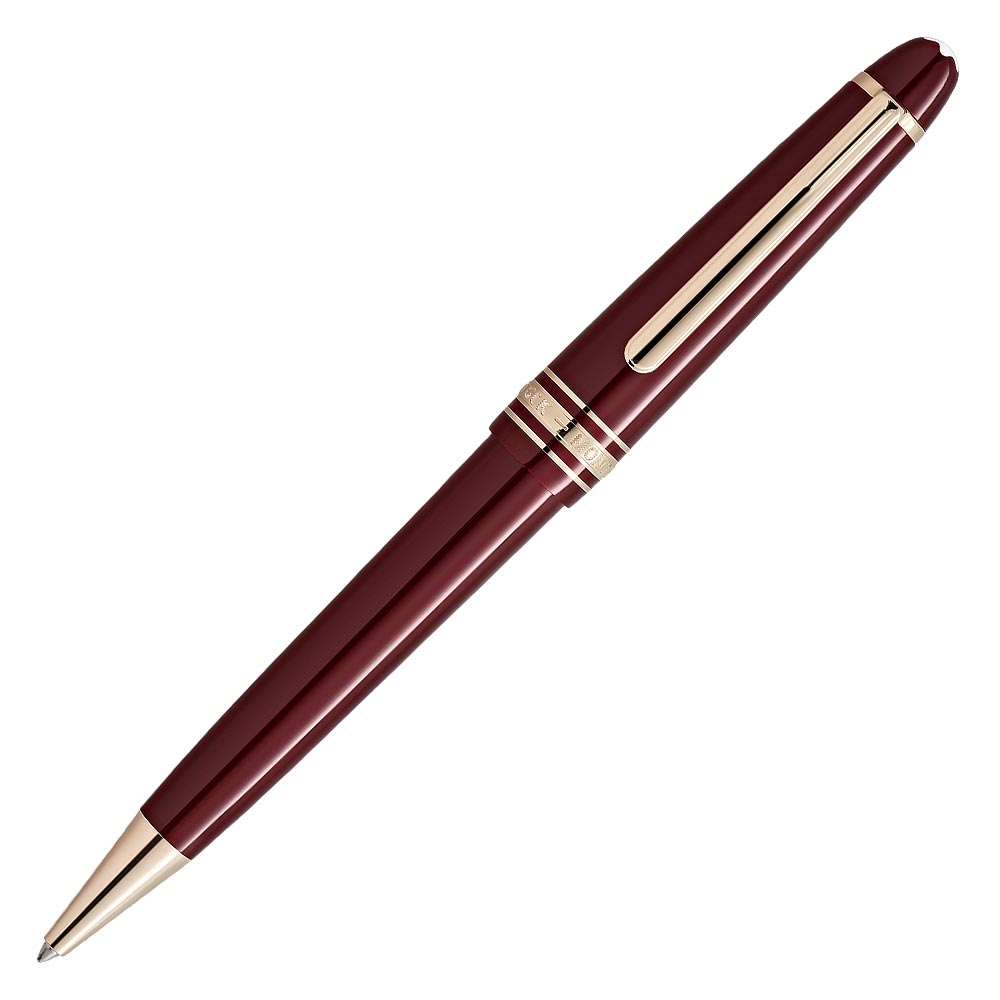 Montblanc Meisterstück Burgundy Red Midsize Ballpoint