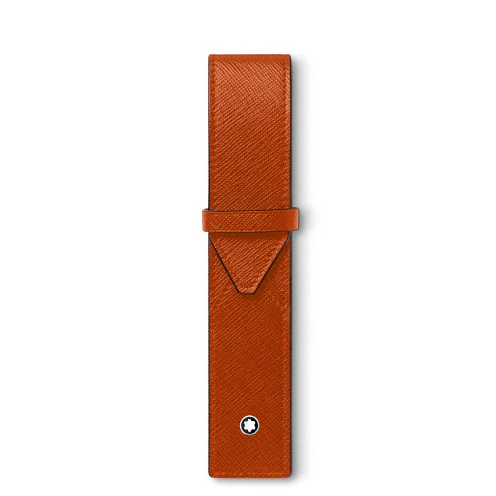 Montblanc Sartorial 1 Pen Pouch Tangerine