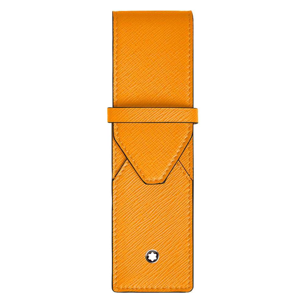 Montblanc Sartorial 2 Pen Pouch Saffron