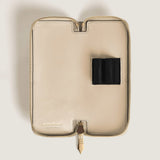 Montblanc Meisterstuck 2 Pen Pouch with Zip Cloudy Beige