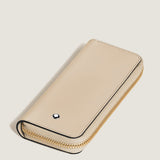 Montblanc Meisterstuck 2 Pen Pouch with Zip Cloudy Beige
