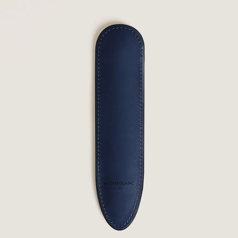 Montblanc Meisterstuck 1 Pen Sleeve Ink Blue