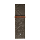 Montblanc 4810 Jacquard 2 Pen Pouch Khaki