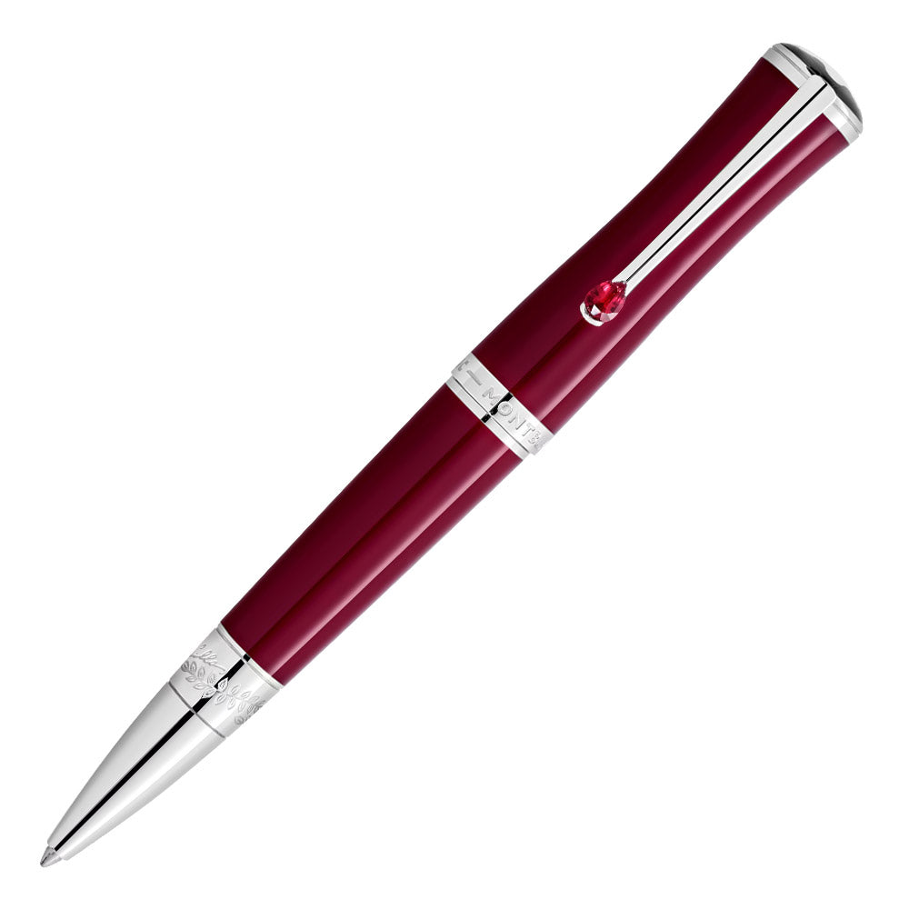Montblanc Muses Maria Callas Special Edition Ruby-Coloured Ballpoint Pen