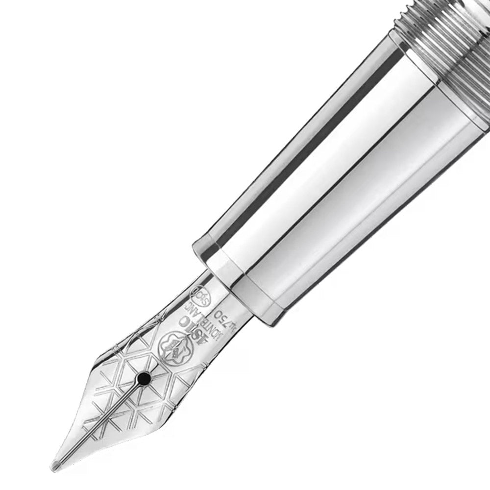Montblanc Meisterstuck Solitaire Doue Classique Fountain Pen Blue Hour