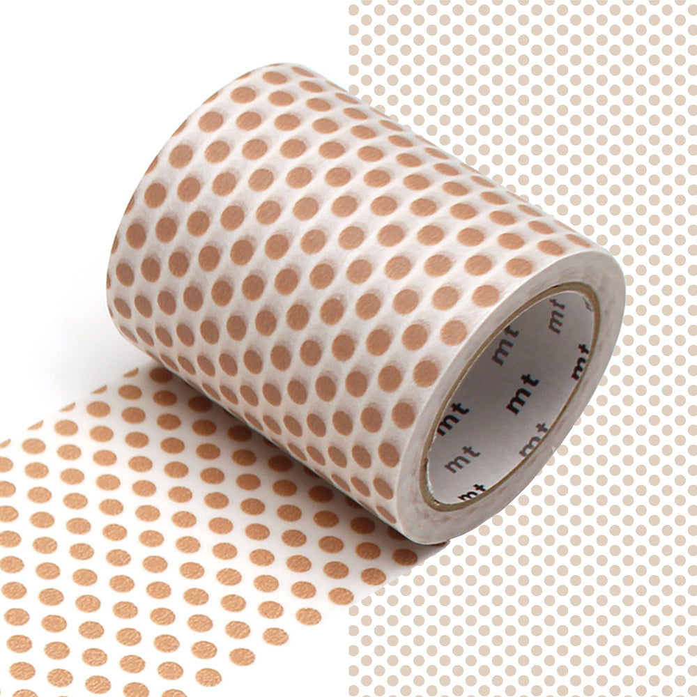mt Washi Masking Tape - 50mm x 7m - Dot Milk Tea