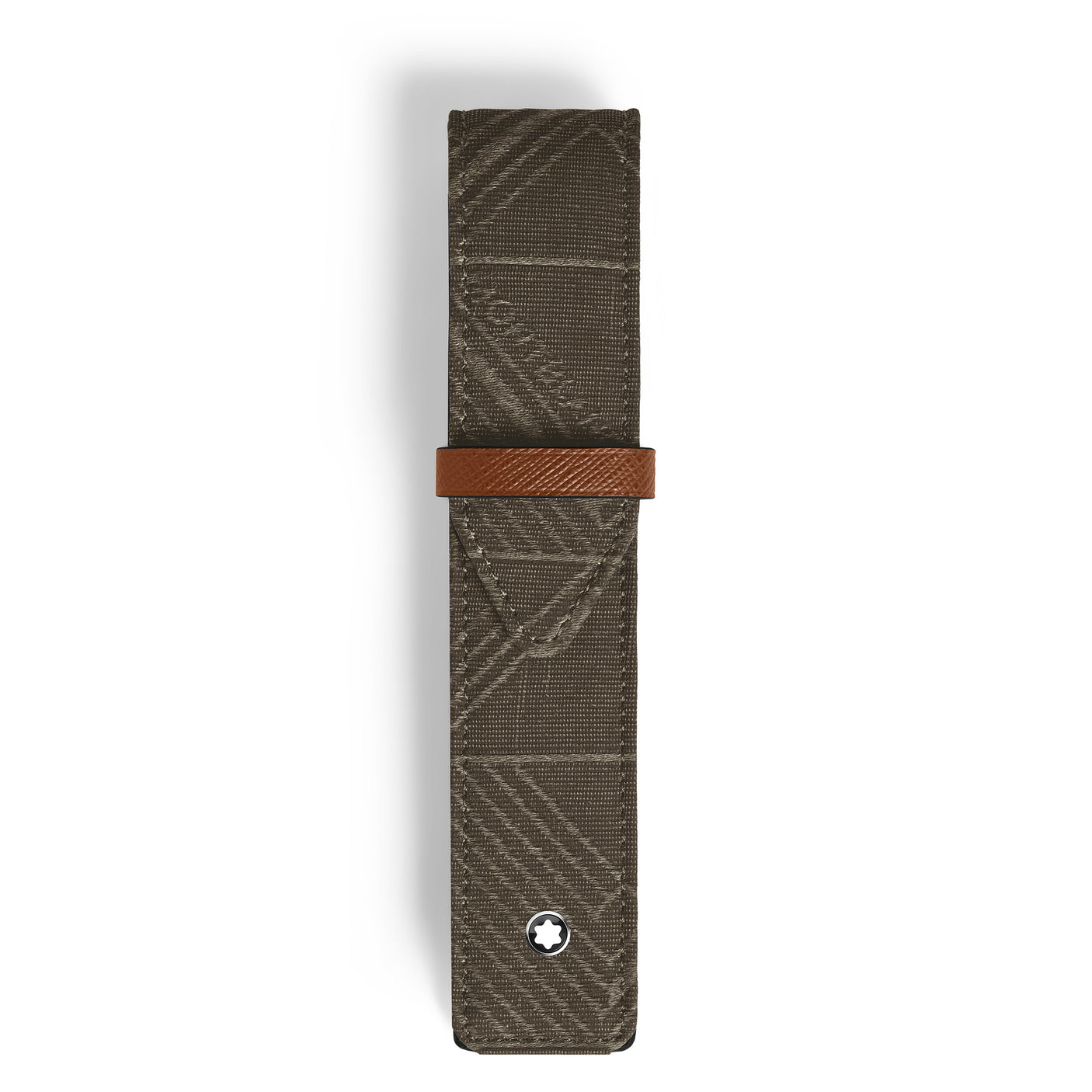 Montblanc 4810 Jacquard 1 Pen Pouch Khaki
