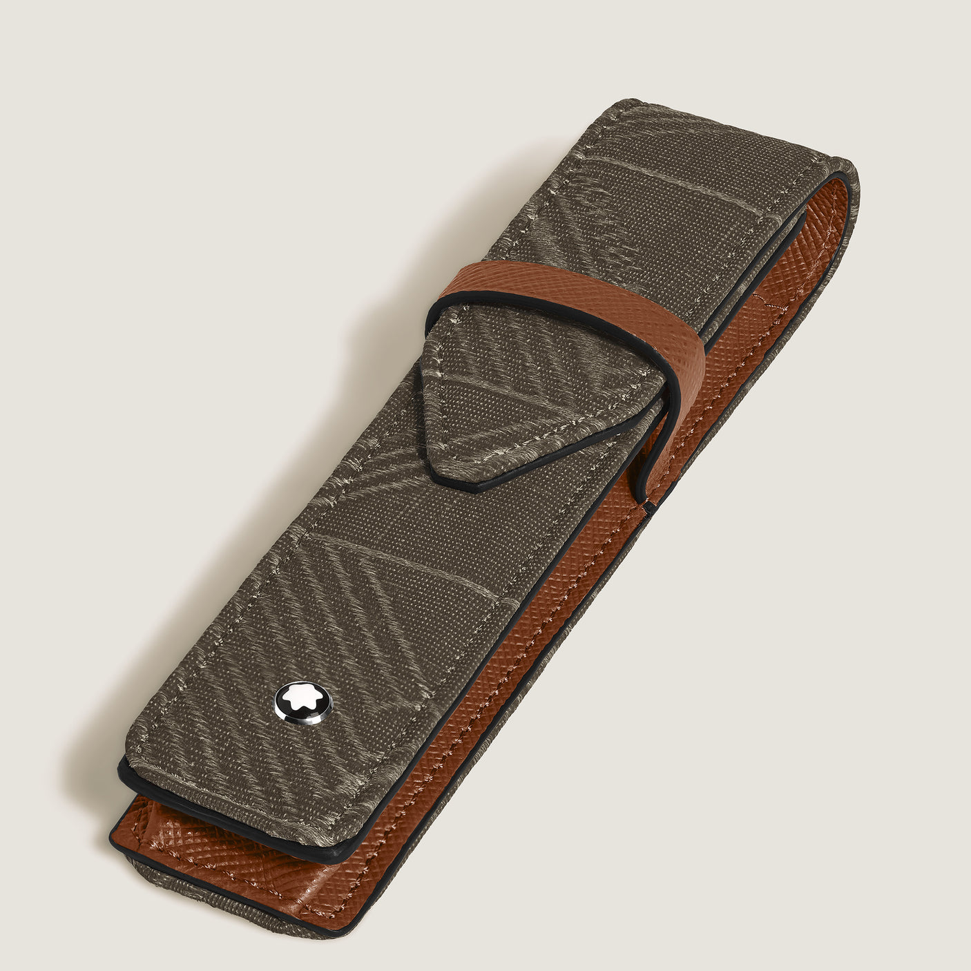 Montblanc 4810 Jacquard 1 Pen Pouch Khaki