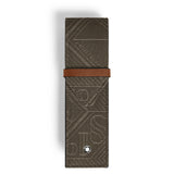 Montblanc 4810 Jacquard 2 Pen Pouch Khaki