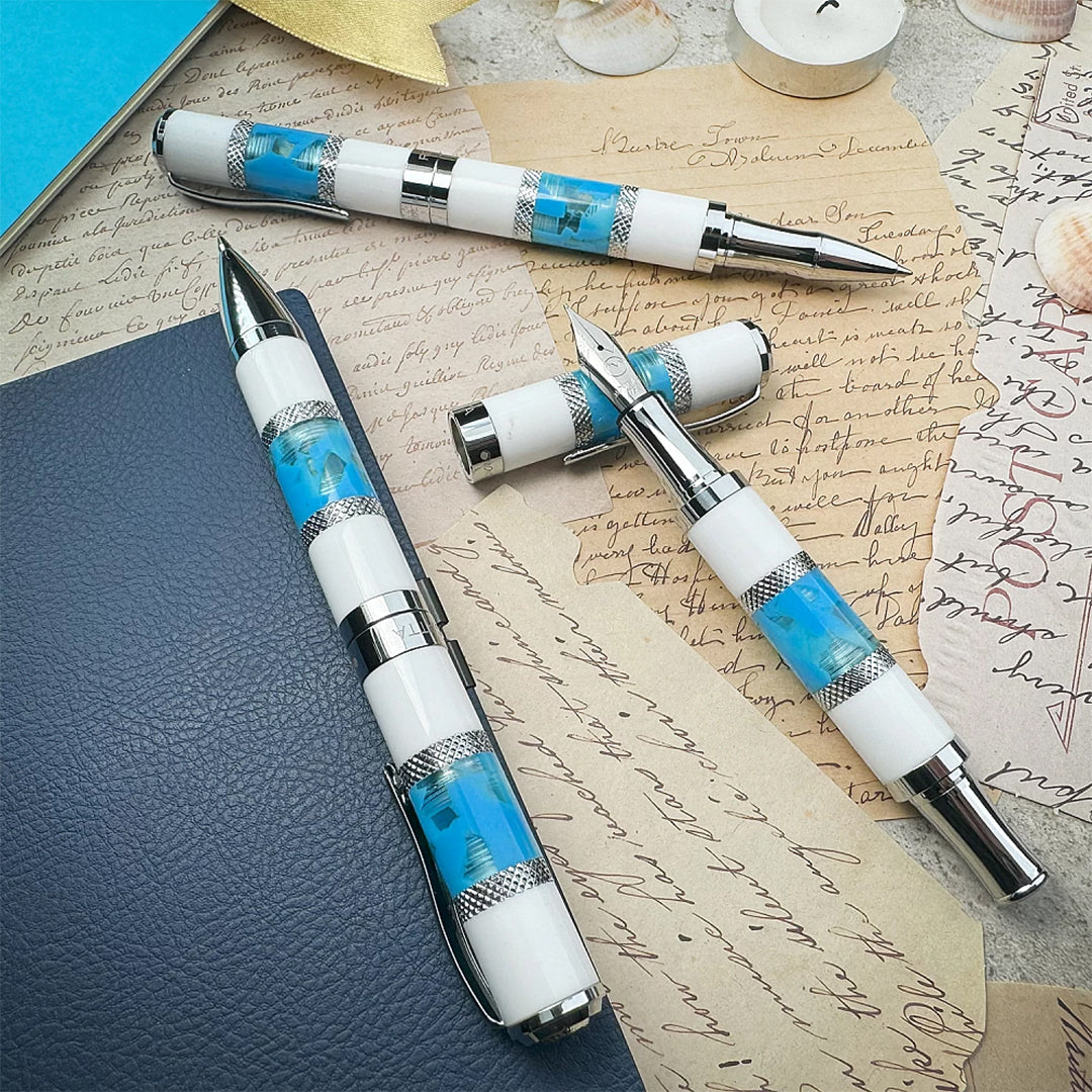 Monteverde Regatta Sport Fountain Pen Santorini Blue