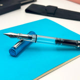 Monteverde MP1 Piston Filling Fountain Pen Bright Blue