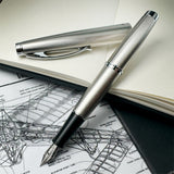 Monteverde Dakota Fountain Pen Stainless Steel