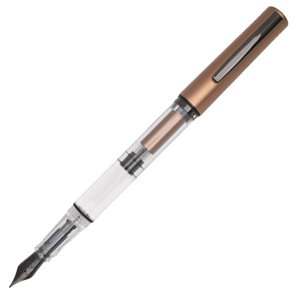 Monteverde MP1 Piston Filling Fountain Pen Mocha Mousse