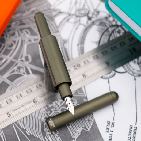Monteverde Axis Fountain Pen Olive