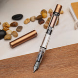 Monteverde MP1 Piston Filling Fountain Pen Mocha Mousse