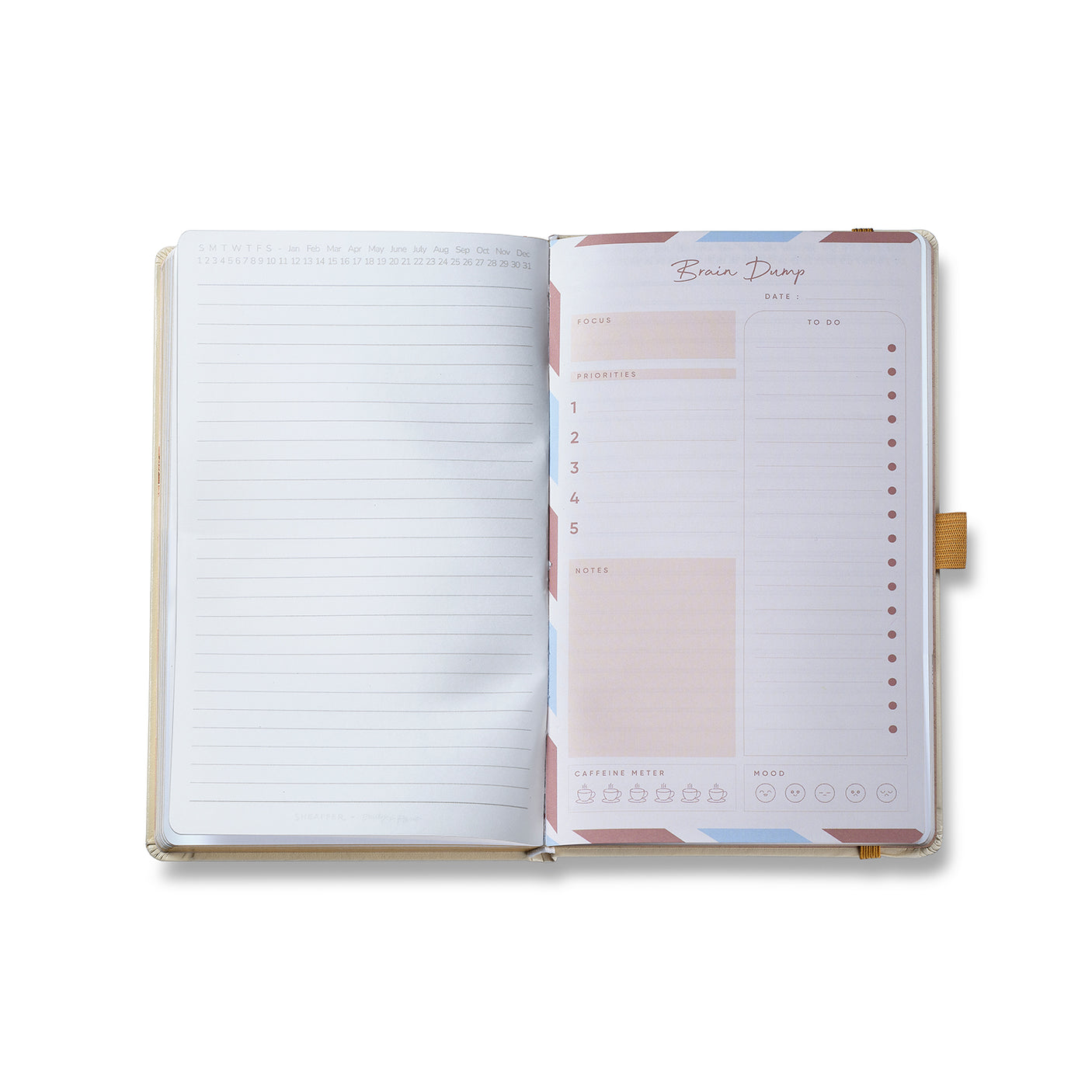Sheaffer Emily in Paris A5 Notebook Beige