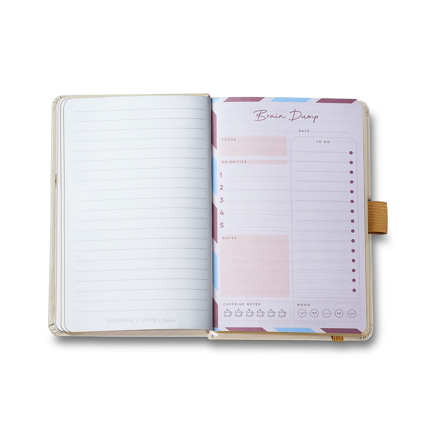 Sheaffer Emily in Paris A6 Notebook Beige