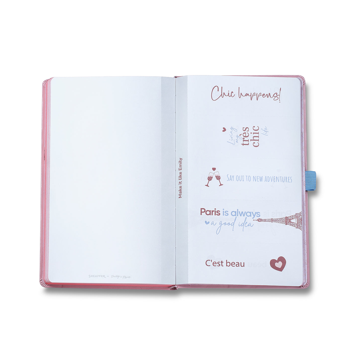 Sheaffer Emily in Paris A5 Notebook Pink