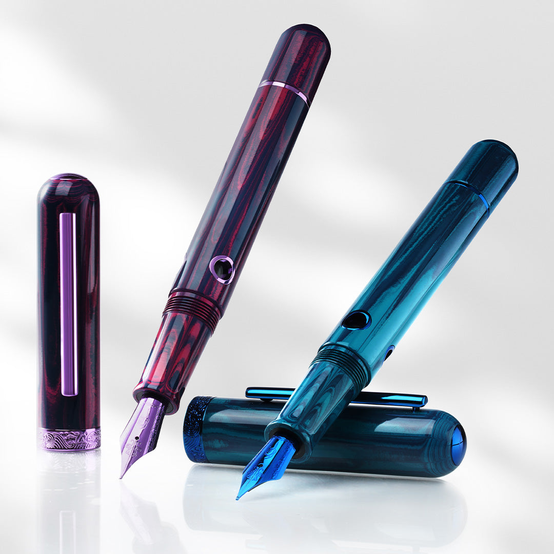 Nahvalur Nautilus Fountain Pen Anthias Violet