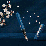IKKAKU by Nahvalur Cherry Blossom Fountain Pen 14K Nib