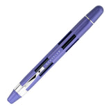 Nahvalur Eclipse Retractable Fountain Pen Hepatizon Silver