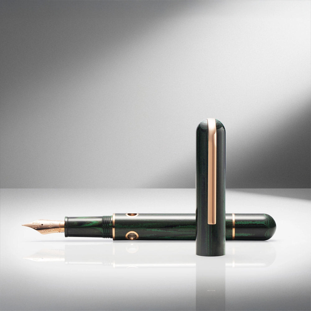 Nahvalur Nautilus Fountain Pen Chelonia Green