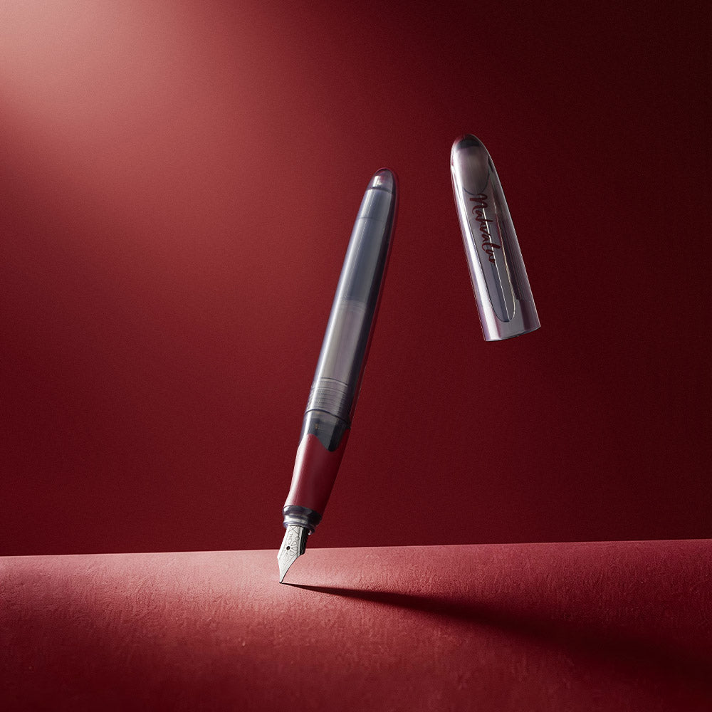 Nahvalur Triad Fountain Pen Crimson
