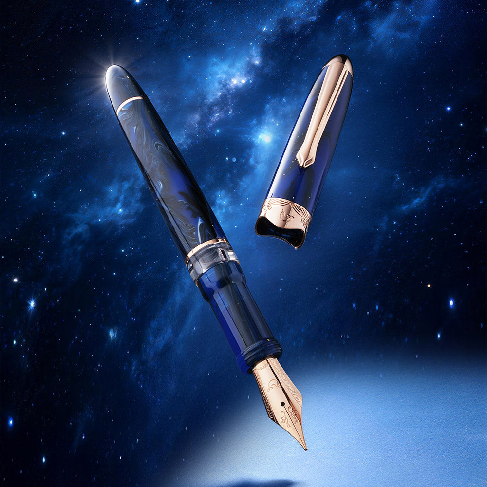 Nahvalur Horizon Fountain Pen Nebula