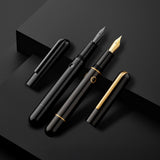 Nahvalur Nautilus Fountain Pen Cephalopod Black