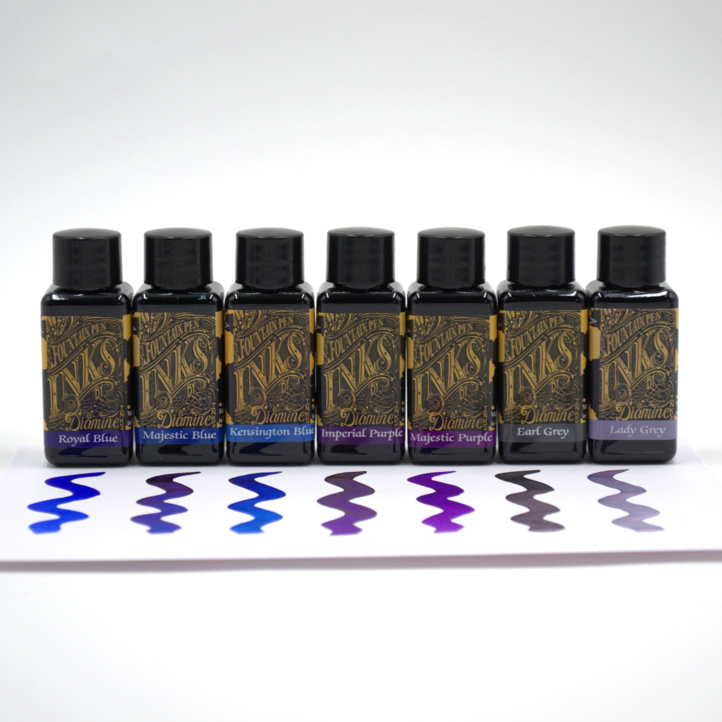 Diamine 30ml Set of 7 Colours Nobility