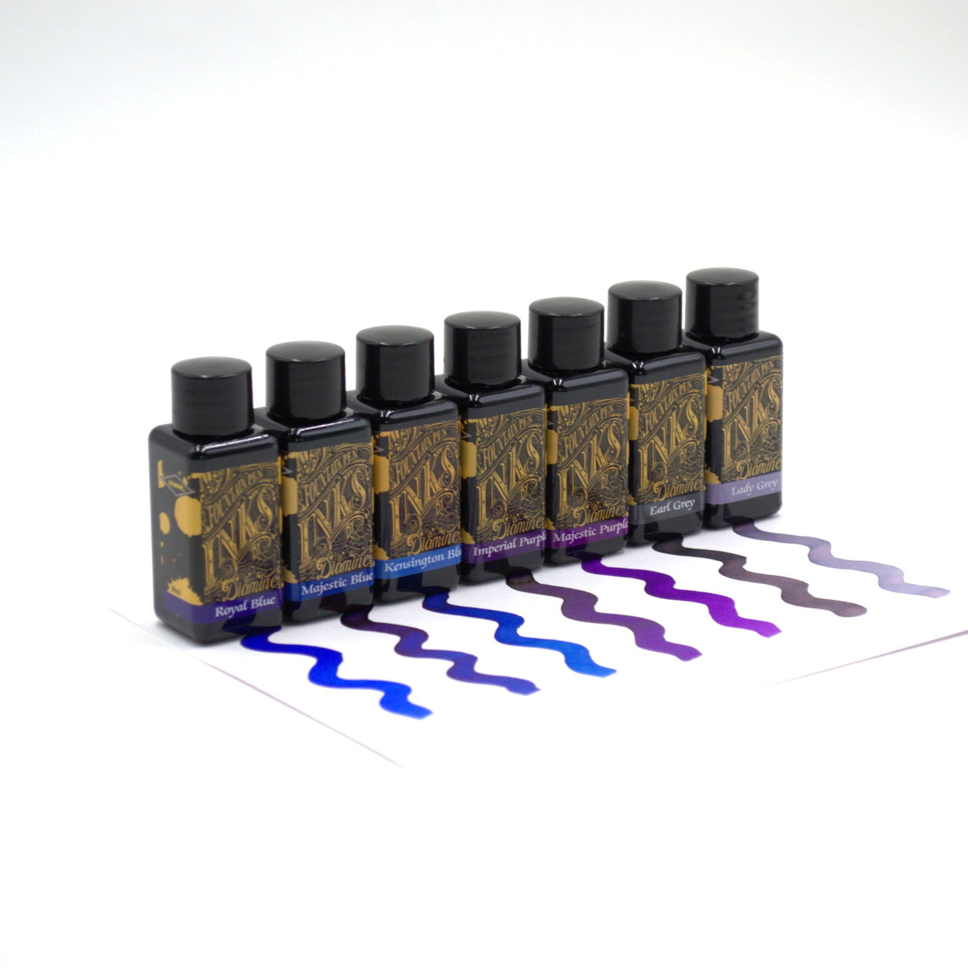 Diamine 30ml Set of 7 Colours Nobility