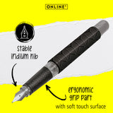 ONLINE College Fountain Pen Black Style