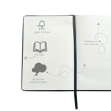 ONLINE 2nd Life Notebook A5 Grey Dotted