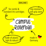 ONLINE Campus Rollerball Black