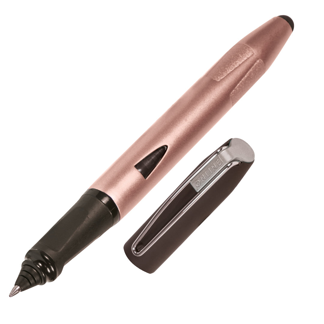 ONLINE Switch Plus Rollerball Pen with Stylus Tip Rosegold