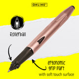 ONLINE Switch Plus Rollerball Pen with Stylus Tip Rosegold
